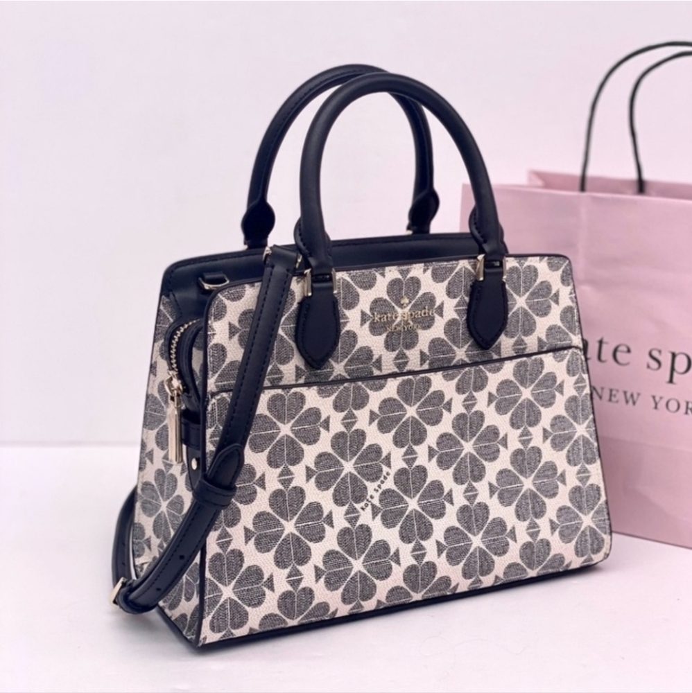 NWT Kate Spade Crossbody Purse/bag. Signature Spade Flower Small Satchel Handbag